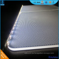 Transparente Acryl -Kunststoff -Plexiglas -Lichtführung Panel